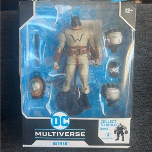 DC Multiverse Batman Figure with Cream and Brown Suit